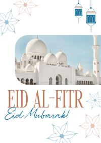 Eid Al Fitr Mubarak Flyer Image Preview