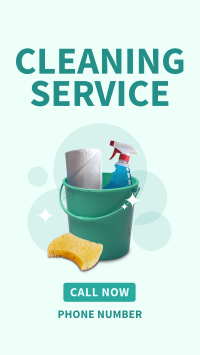 House Cleaning Service Facebook Story Design