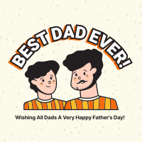Best Dad Ever! Linkedin Post Image Preview