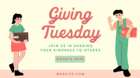 Give Love Tuesday Facebook Event Cover Design