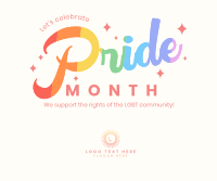 Love Pride Facebook Post Design