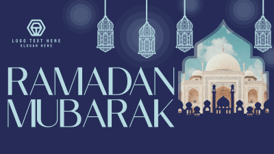 Ramadan Holiday Greetings Facebook event cover Image Preview