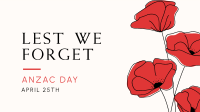 Lest We Forget Zoom Background Image Preview