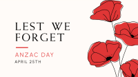 Lest We Forget Zoom background Image Preview