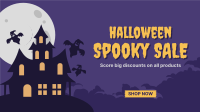 Spooky Sale Facebook event cover Image Preview