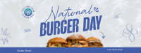 National Burger Day Facebook Cover Design