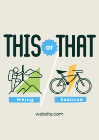 This or That Exercise Poster Image Preview
