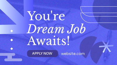 Apply your Dream Job Facebook event cover Image Preview