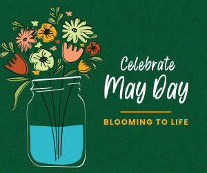 May Day Spring Facebook post Image Preview