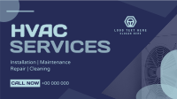 Corporate HVAC Expert Facebook Event Cover Design