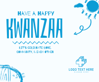 A Happy Kwanzaa Facebook Post Preview
