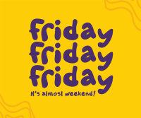 Happy Friday Facebook post | BrandCrowd Facebook post Maker