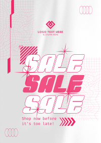 Wireframe Urban Sale Poster Image Preview