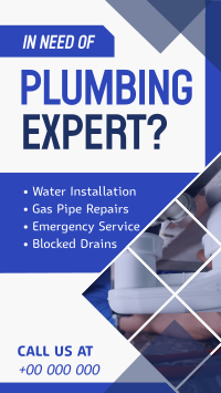 Diamond Plumbing Expert Instagram reel Image Preview