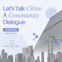 Industrial City Webinar Instagram Post Preview