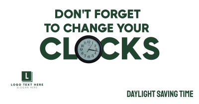 Daylight Saving Time Reminder Facebook ad Image Preview