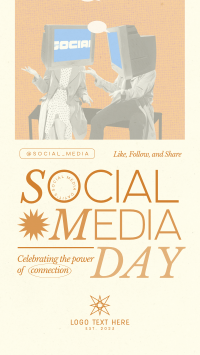 Modern Social Media Day Instagram reel Image Preview