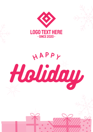 Happy Holiday Poster