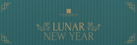 Lunar Year Red Envelope Twitter Header Image Preview