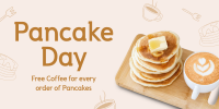 Pancake & Coffee Twitter post Image Preview