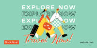 Explore & Travel Twitter post Image Preview