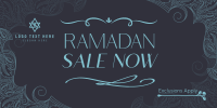 Ornamental Ramadan Sale Twitter Post Design