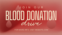 Blood Donation Drive Animation Preview