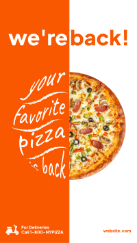 New York Pizza Chain Facebook story Image Preview