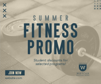 Summer Fitness Deals Facebook Post Design