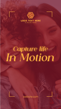 Capture Life in Motion Instagram Reel Design