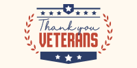 Thank you Veterans Wreath Twitter Post Image Preview