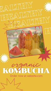 Healthy Kombucha Video Image Preview