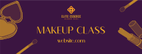 Beginner Makeup Class Facebook cover Image Preview