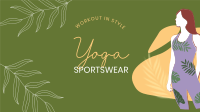 Yoga Sportswear YouTube cover (channel art) Image Preview