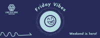 Happy Friday Vibes  Facebook cover Image Preview