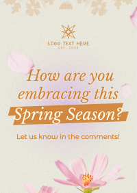 Spring Customer Engagement Poster Preview