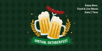 Virtual Oktoberfest Badge Twitter post Image Preview