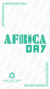 African Tribe Facebook Story Design