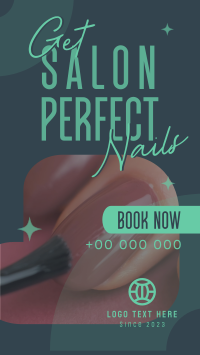 Perfect Nail Salon Instagram reel Image Preview