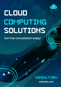 Cloud Computing Solutions Poster Image Preview