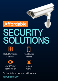 Security Solutions Poster Image Preview