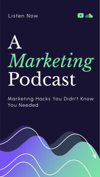 Marketing Professional Podcast Instagram story Image Preview