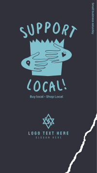 Hand Local Business Instagram story Image Preview