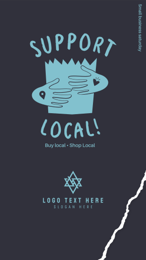 Hand Local Business Instagram story Image Preview