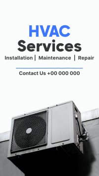 Excellent HVAC Services for You Instagram Reel Design