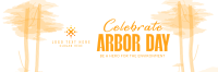 Celebrate Arbor Day Twitter header (cover) Image Preview