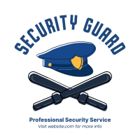 Security Hat and Baton Linkedin Post Image Preview