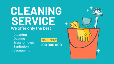 Cleaning Tools Facebook event cover Image Preview