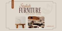 Stylish Furniture Store Twitter Post Image Preview