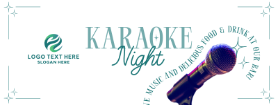 Karaoke Bar Facebook cover Image Preview